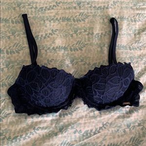 Pink date push up bra